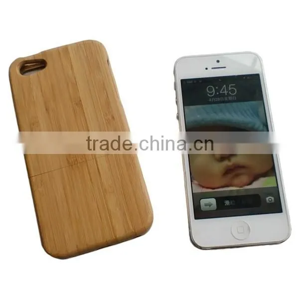 Wholesale Split Bamboo Case for IPhone 5/5S