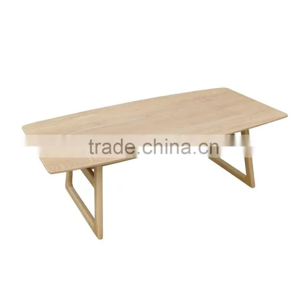 T023 Adjustable Height Glass Coffee Table photo-2