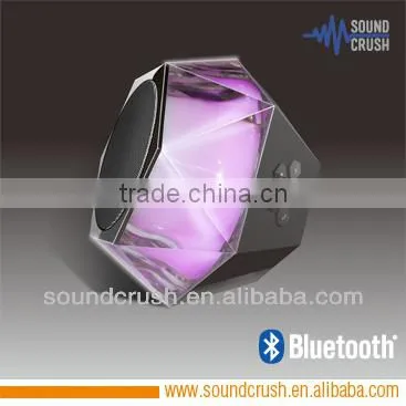 2014 New Product, China Supplier Bluetooth Speaker, Mini LED Lighting Speaker