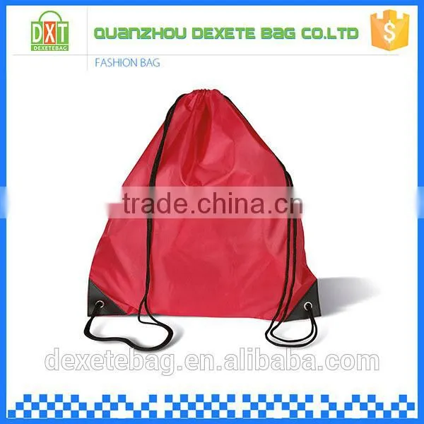 Custom Big Capacity Polyester Colorful Cute Drawstring Backpack Bag photo-2