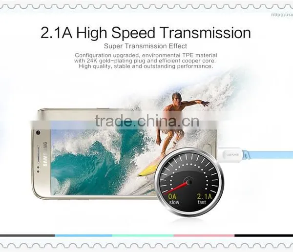 2.1A Micro Charging Data Cables for Samsung HTC Huawei LG Xiaomi Micro Port Data Cables photo-6