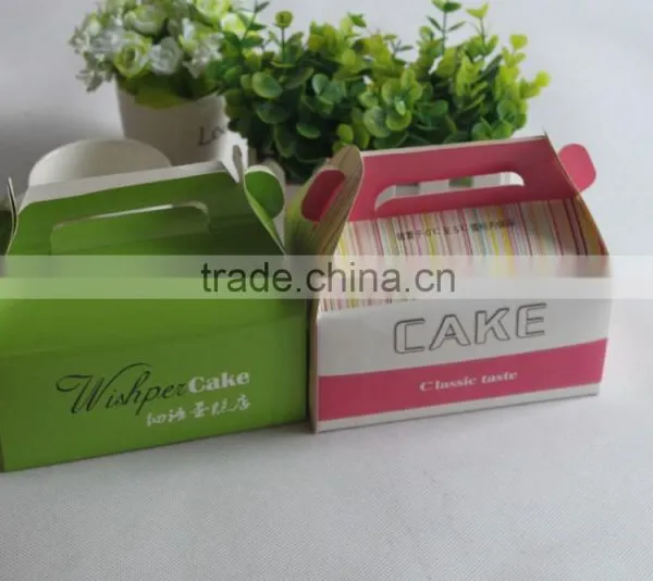 Custom Kraft Paper Cake Box Small Packaging Box Food Paper Box in Guangzhou photo-4