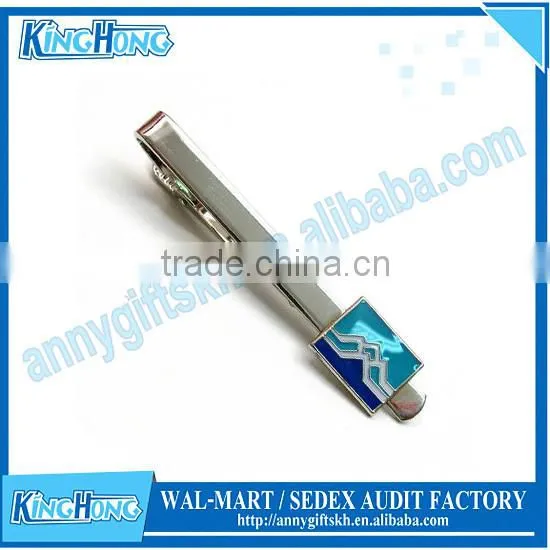 Silver Plated Small Bus Metal Cheap Tie Clip photo-3