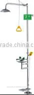 Lab Furniture Fitting Stainless Steel Emergency Shower & Eye Wash Station