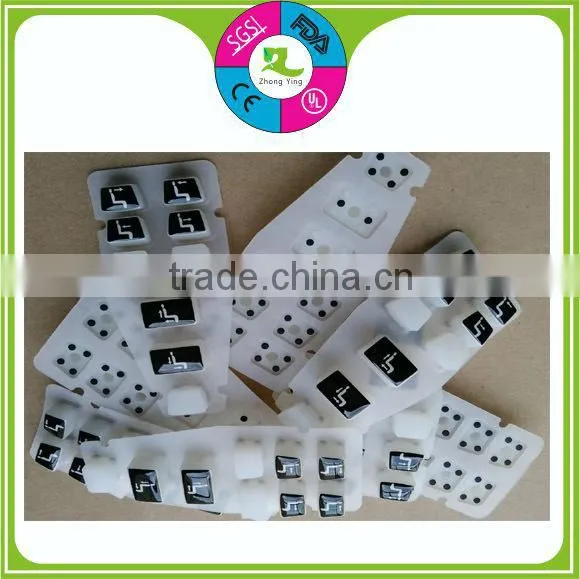 Custom Waterproof Electric Keypad Silicone Keypad Button Rubber Keypad photo-5