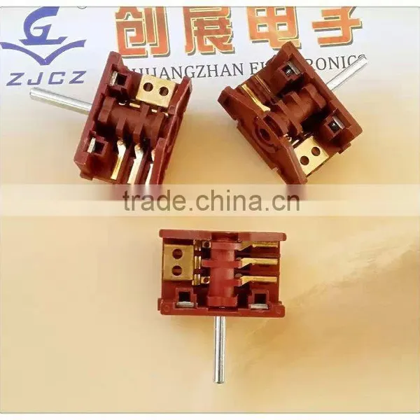 Chzjcz/mini Mixer Rotary Switch Round Switches on Off,mini Switches Mixer Rotary Switch Momentary photo-2