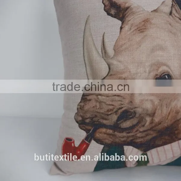 Decor Sofa Pillow Cover Dog Printed Square Pillow Case Decorative Throw Pillows photo-5