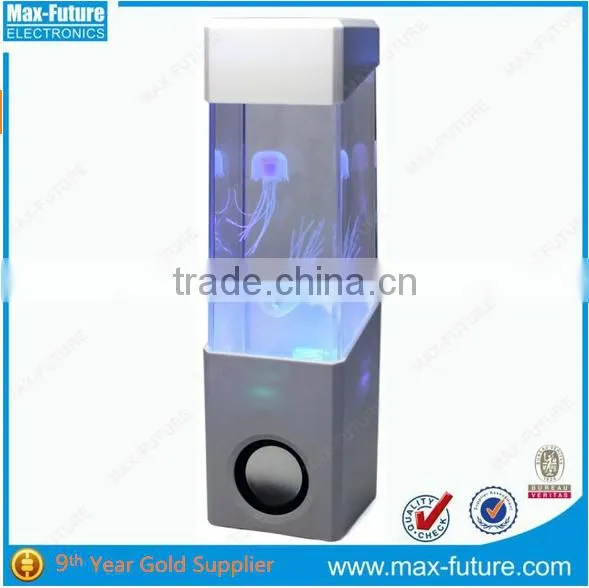 Mini Jellyfish Water Dancing Speaker With USB Charger F-1218 J photo-3