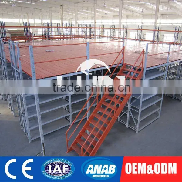 Custom Warehouse Storage Multi-Level Mezzanine Racking photo-2