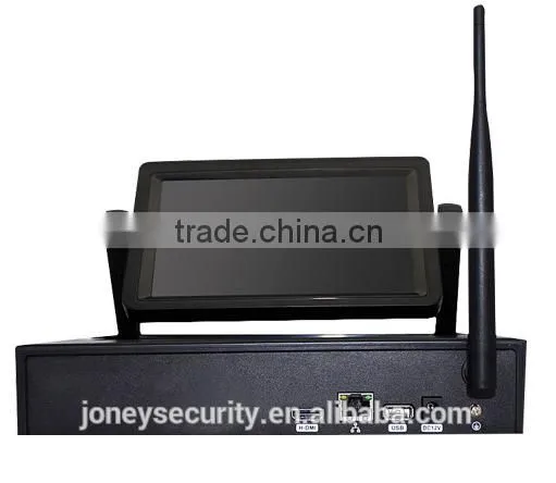 1.3mp Cctv Wireless Wifi Cctv System,wifi Nvr Kit 4ch With 7 Inch Monitor photo-2