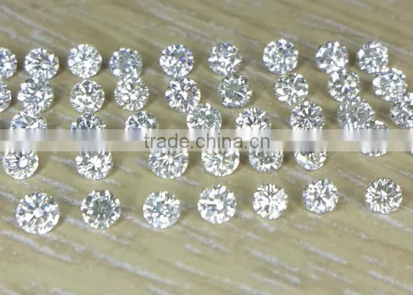 2.5-2.7mm I Clarity I-J Color Natural Loose Brilliant Cut Nontreated Diamond Lot Round for Setting In Gold or Silver photo-2