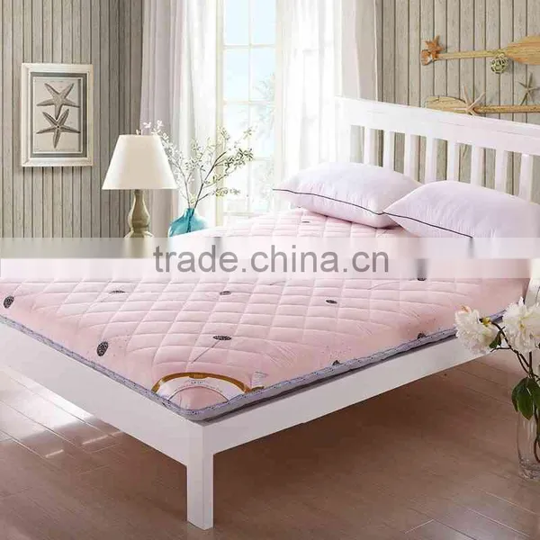 High Evaluation Polyester Anti-Slip Mattress Pad Protector photo-2