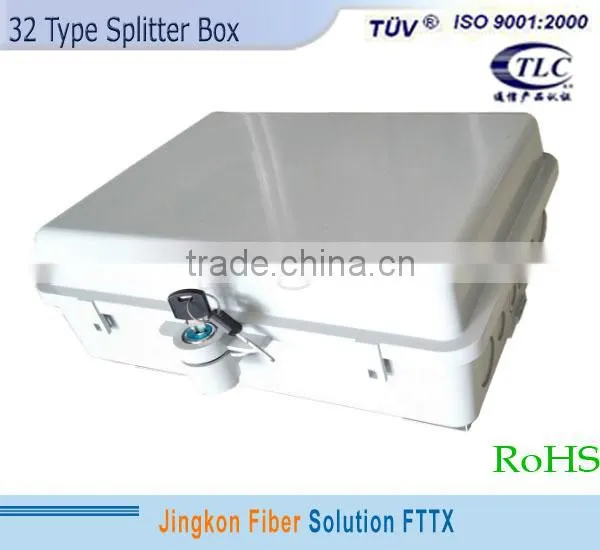 Plastic 1:32 PLC Splitter Installation Fiber Optic Distribution Box photo-2