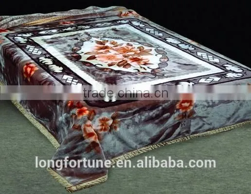 Manufactory Walmart China Home Textile Stock Queen Size Mink Blanket photo-3
