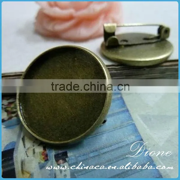 New Vintage Wholesale Antiqued Broned Brass Tray C&A Fashion Jewelry Findings photo-3