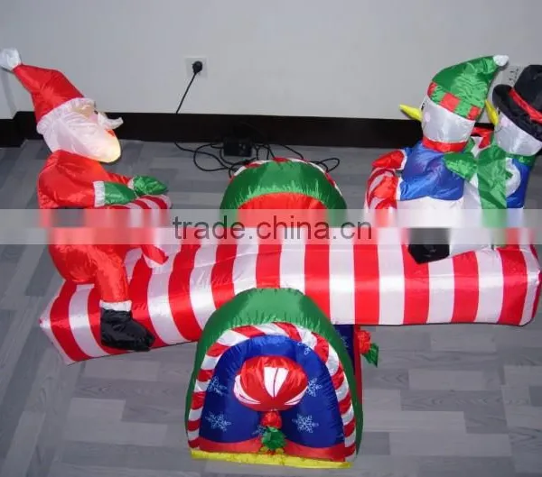 Inflatbale Teeterboard for Sale, as Christmas Decor