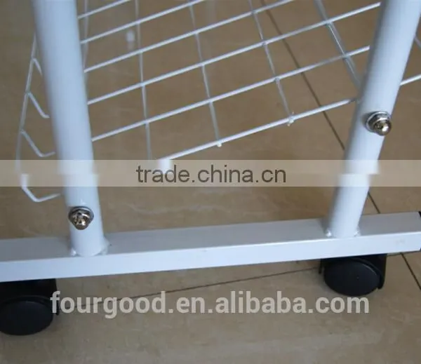 White Chrome Shoe Display Stand photo-3