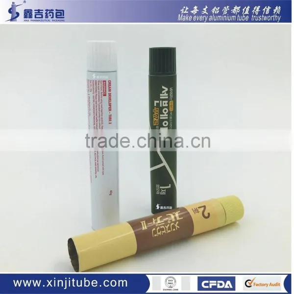 Hot Sale Collapsible Aluminum Tube for Hair Dye