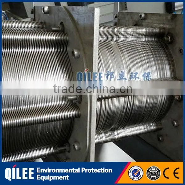 High Efficiency Leather and Tannery Sewage Screw Dewatering Machine photo-2