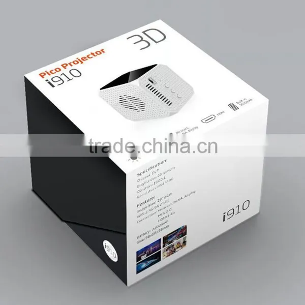 COCOPICO Brand Smart Android 4.4 50Lumens WIFI Direct Magic Cube Projector photo-5