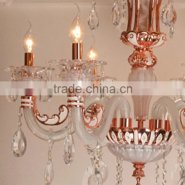 Glass Plate Bedroom Decorative Fancy Light photo-5