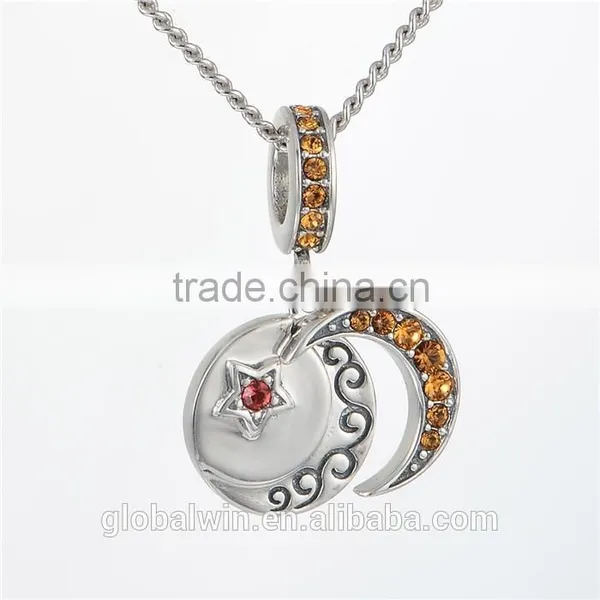 Fashion Jewelry Keychain 925jewelry Sterling Silver Coin Charm for Bracelet photo-5