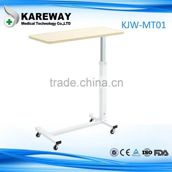 Medical Funiture Height Adjustable Hospital Bed Side Table photo-2