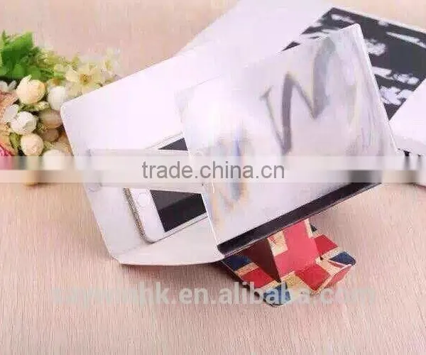 Mobile Phone LCD PU Screen Magnifying Glass for General