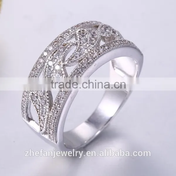 Anniversary Ring Jewelry Holiday Party Ring White Gold Jewelry photo-2
