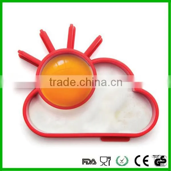 Kitchen Tools In Non-Stick Fried Egg Cooker Moulds Silicone Egg Pancake Mold Frying Egg Ring photo-4