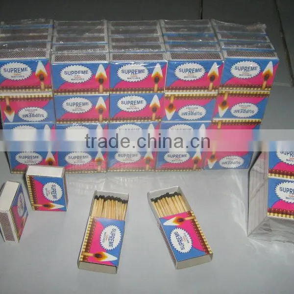 Box Sizes Safety Matches 5E