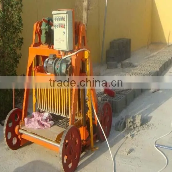 Shengya German Technology QMY4-45 Movable&electric Hollow Concrete Block Machines China Product photo-3