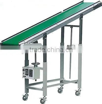 Adjustable Height Inclined Belt Conveyor/Horizontal Belt Conveyor Used to Food Industry photo-6