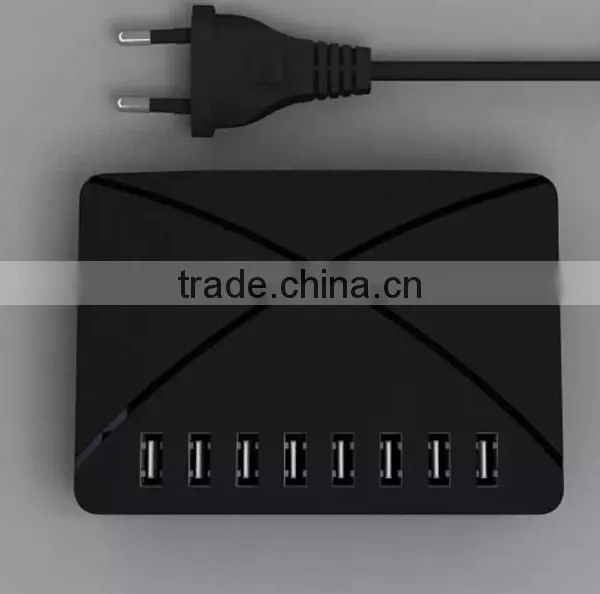 Electric 8 USB Plugs Travel Charger With Surge Protector photo-5