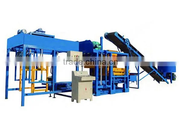 High Quality Automatic Qt4-25 Semi Automatic Concrete Block Forming Machine photo-4