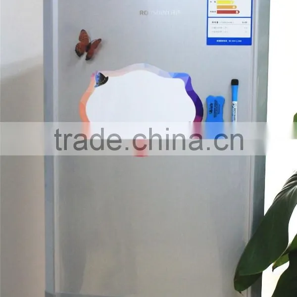 New Arrival Fridge Magnetic Writing Board Custom Magnetic White Board Magentic Drawing Board Stick on Fridge photo-2