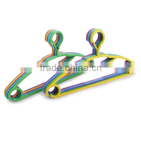 Plastic Coated Wire Clothes Hangers/Plastic Coat Hanger photo-3