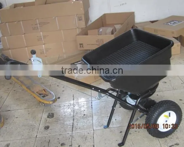 100LB Walk Behind Fertilizer Salt Spreader photo-5