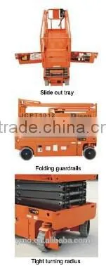 JCPT0808HD/1008HD Self-Propelled Rough-Terrain Scissor Lifts -- HK Mingyang photo-3