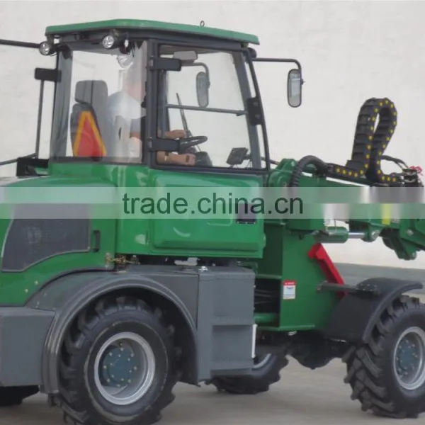 Everun Brand CE Certificated 1.5ton/2ton Telescopic Arm Wheel Loader photo-4