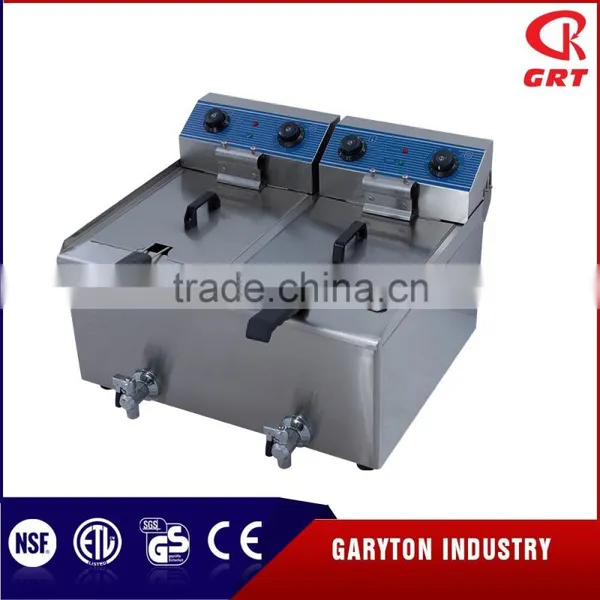 GRT - E36V Hot Sale Double Basket Electric Deep Fryer photo-2