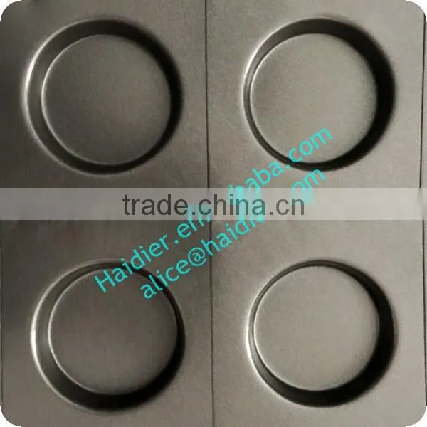30 Grooves Teflon Coated Aluminum Alloy Hamburger Bun Baking Pan/round Bread Baking Tray photo-2