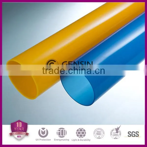 LED Plastic Diffused Light Polycarbonate Profile Customize Tube photo-2
