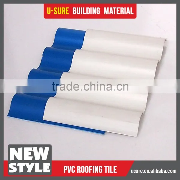 High Durability Anti-loading Plastic Pvc Roof Tile photo-5
