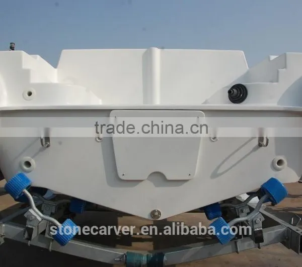 China Cheap 5.8m 19ft Fiberglass Bottom Inflatable Rib Boat photo-5