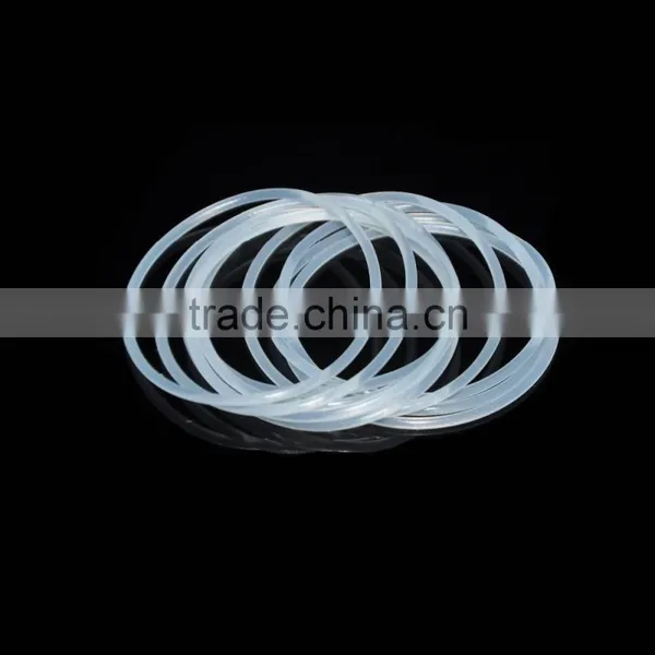 Gigh Quality Clear Round Flat Rubber Gasket photo-2