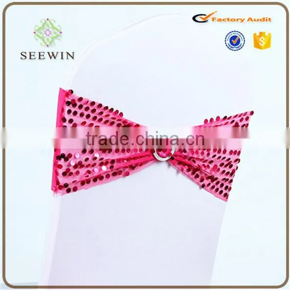 Colorful Sequin Chair Band for Chair Decorative photo-2