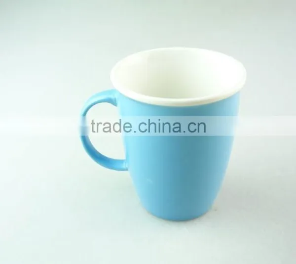 Cheap Glazed Ceramic Mug With Handle for Wholesale in Stock photo-3