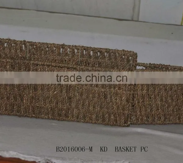 Seagrass Iron Shelf Basket photo-6