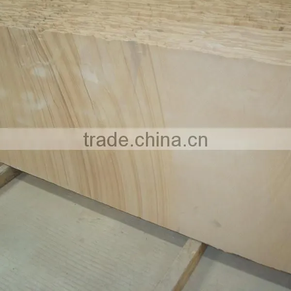 Yellow Wooden Sandstone Slab For Sale Yellow Sandstone Tiles Price photo-2